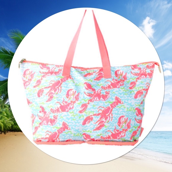 Lilly Pulitzer Handbags - Lilly Pulitzer Lobstah Roll Getaway Tote